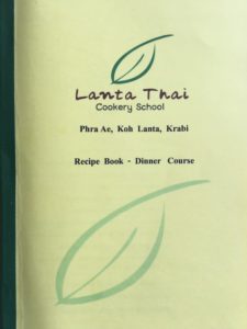 Thai Cookery School Recipes