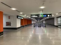 Vienna airport - contamination zone